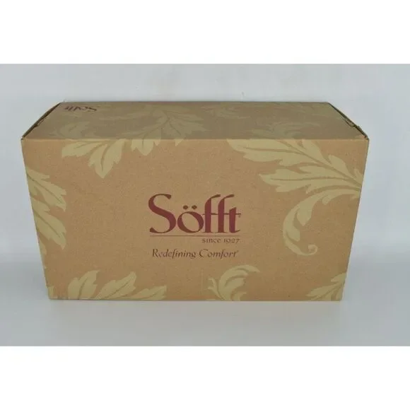 Sofft Womens Size 7.5 Nevara Tango Red Leather Slip On Loafers Shoes - Picture 11 of 12